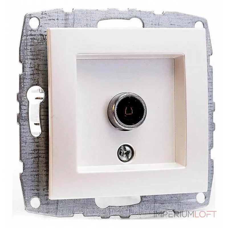 ТВ-розетка проходная без рамки Mono Electric Despina / Larissa 500-002505-137 от ImperiumLoft ТВ-розетка проходная без рамки Mono Electric Despina / Larissa 500-002505-137 от ImperiumLoft