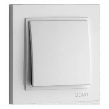 Выключатель одноклавишный Mono Electric Despina 102-190025-100 Выключатель одноклавишный Mono Electric Despina 102-190025-100