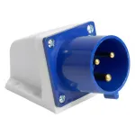 Вилка угловая 2P+PE Stekker ST 49445 от ImperiumLoft