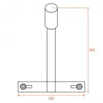 Основание на штанге Wolta К1П-03-035-1-012х06-С от ImperiumLoft