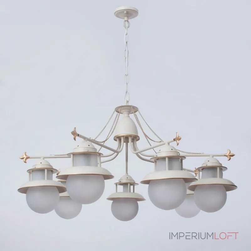 Подвесная люстра Abrasax Ursula L.9201-7CREAM/G