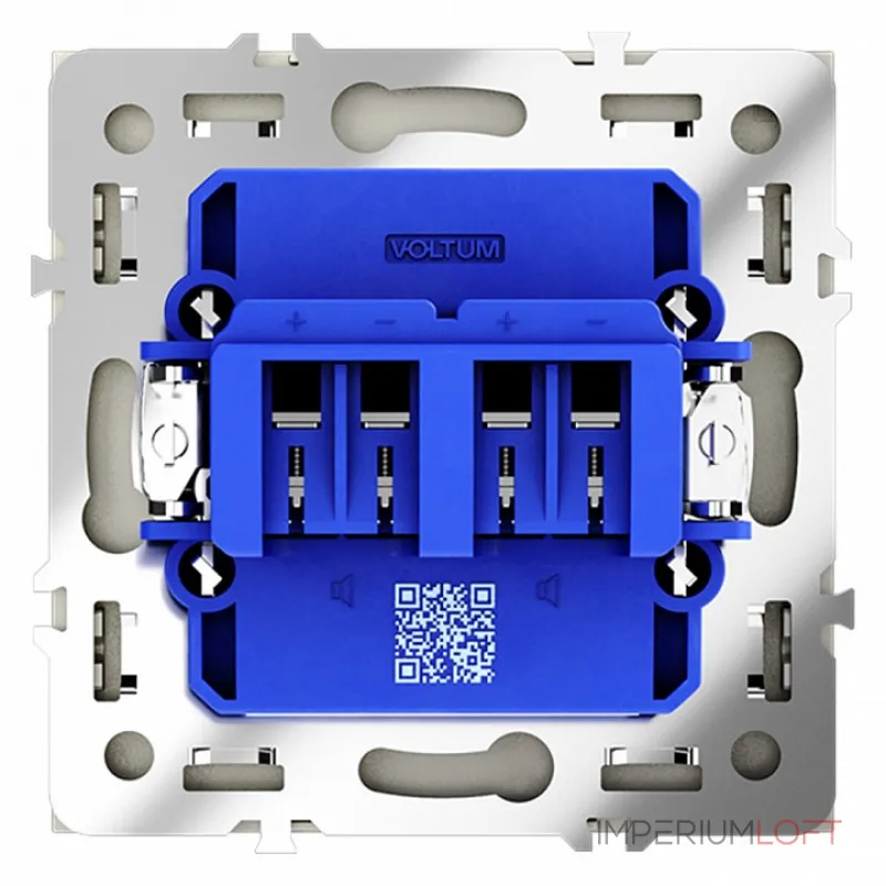 Розетка акустическая без рамки Voltum S70 VLS060305 от ImperiumLoft Розетка акустическая без рамки Voltum S70 VLS060305 от ImperiumLoft