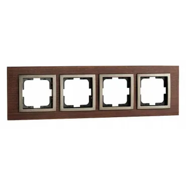 Рамка на 4 поста Mono Electric Style 107-510000-163 Рамка на 4 поста Mono Electric Style 107-510000-163