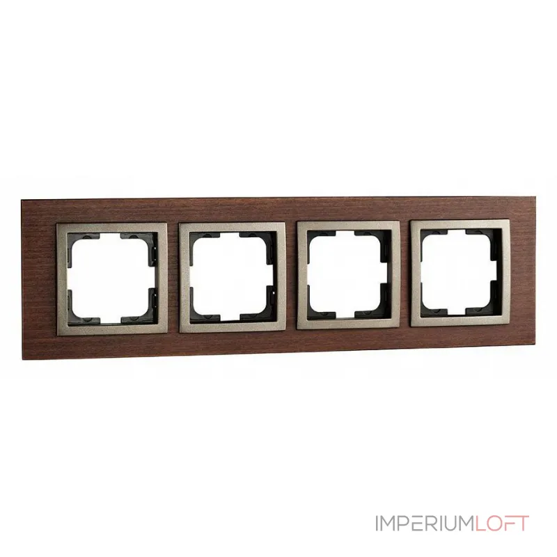 Рамка на 4 поста Mono Electric Style 107-510000-163 от ImperiumLoft Рамка на 4 поста Mono Electric Style 107-510000-163 от ImperiumLoft