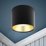 Накладной светильник Эра OL8 GX53 BK/GD Б0048539 от ImperiumLoft