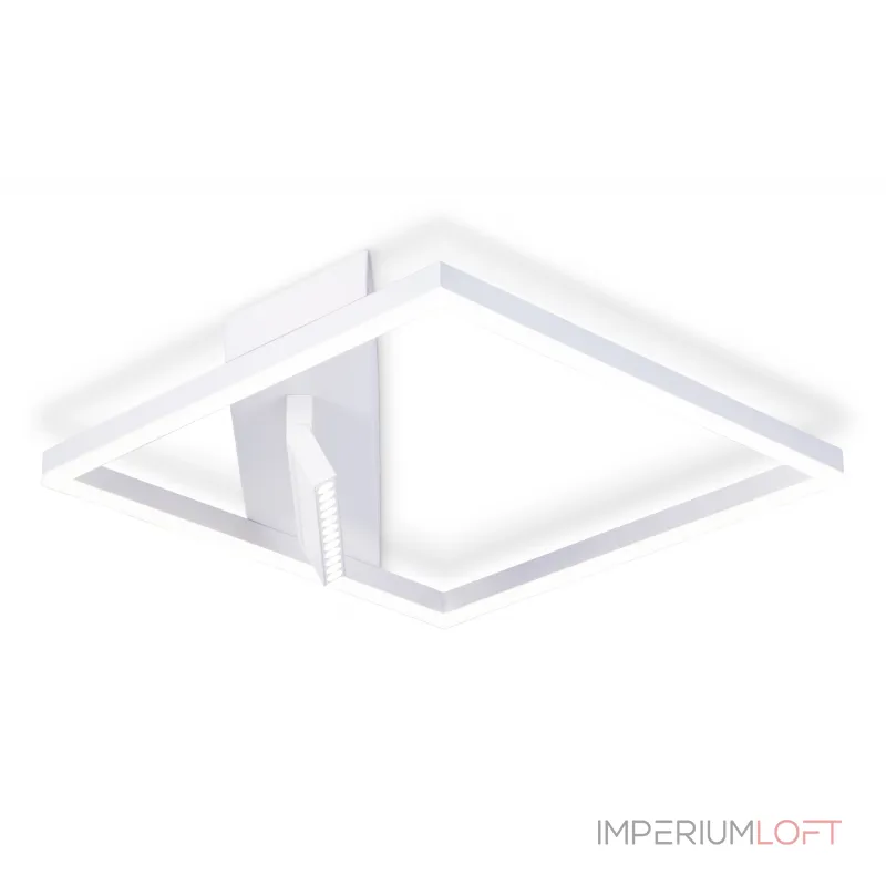 Потолочный светодиодный светильник FL51463/1+1 WH белый 70W 3000K-6400K+4200K 500*500*110 (ПДУ РАДИО 2.4G) от NovaLamp