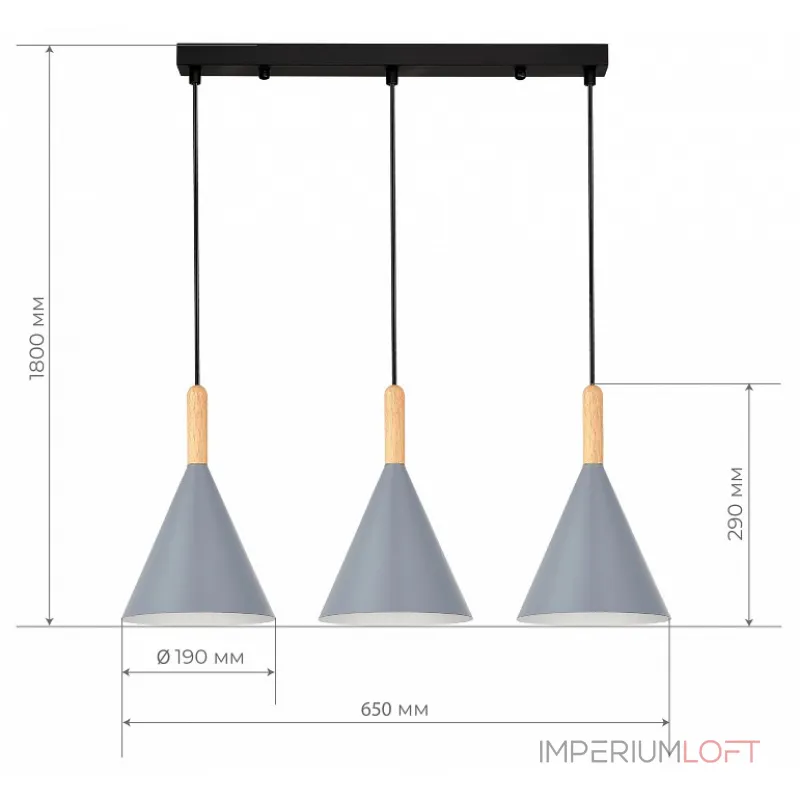 Подвесной светильник EVOLUCE Arket SLE1255-413-03 Подвесной светильник EVOLUCE Arket SLE1255-413-03
