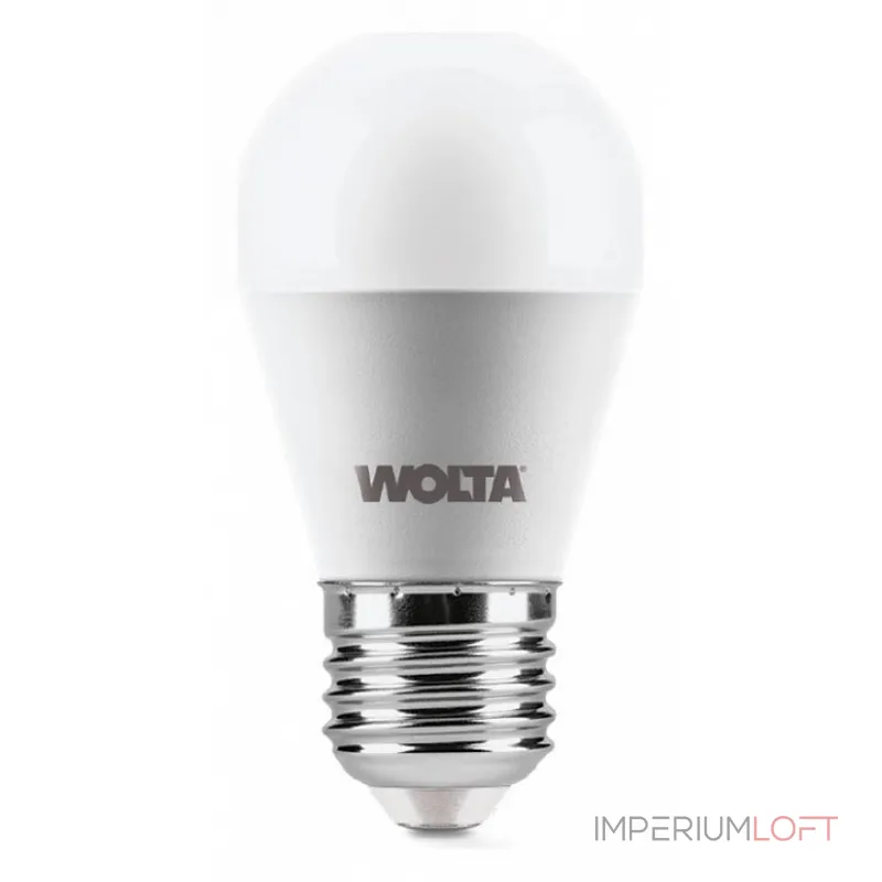 Лампа светодиодная Wolta E27 12Вт 6500K 25W45GL12E27 от ImperiumLoft