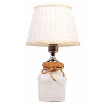 Настольная лампа декоративная Abrasax 7806 TL.7806-1 WH Настольная лампа декоративная Abrasax 7806 TL.7806-1 WH