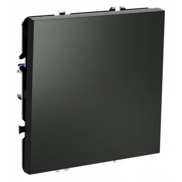 Перекрестный переключатель встраиваемый S70 одноклавишный 10А (титан) Voltum VLS010506