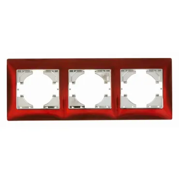 Рамка на 3 поста Gusi Electric BRAVO С1030-039 Рамка на 3 поста Gusi Electric BRAVO С1030-039