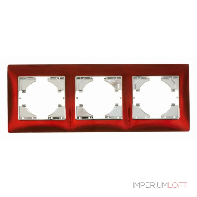 Рамка на 3 поста Gusi Electric BRAVO С1030-039 от ImperiumLoft Рамка на 3 поста Gusi Electric BRAVO С1030-039 от ImperiumLoft