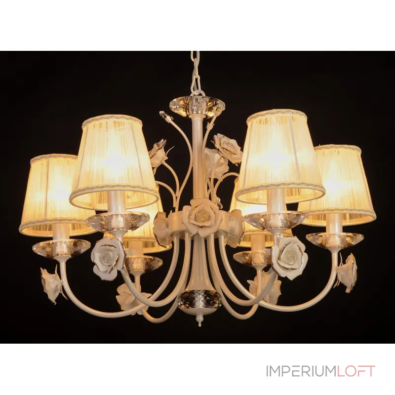 Подвесная люстра Abrasax Annika 2031/6 (cream pearl)