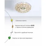 Встраиваемый светильник Abrasax 014 014-WHG от ImperiumLoft