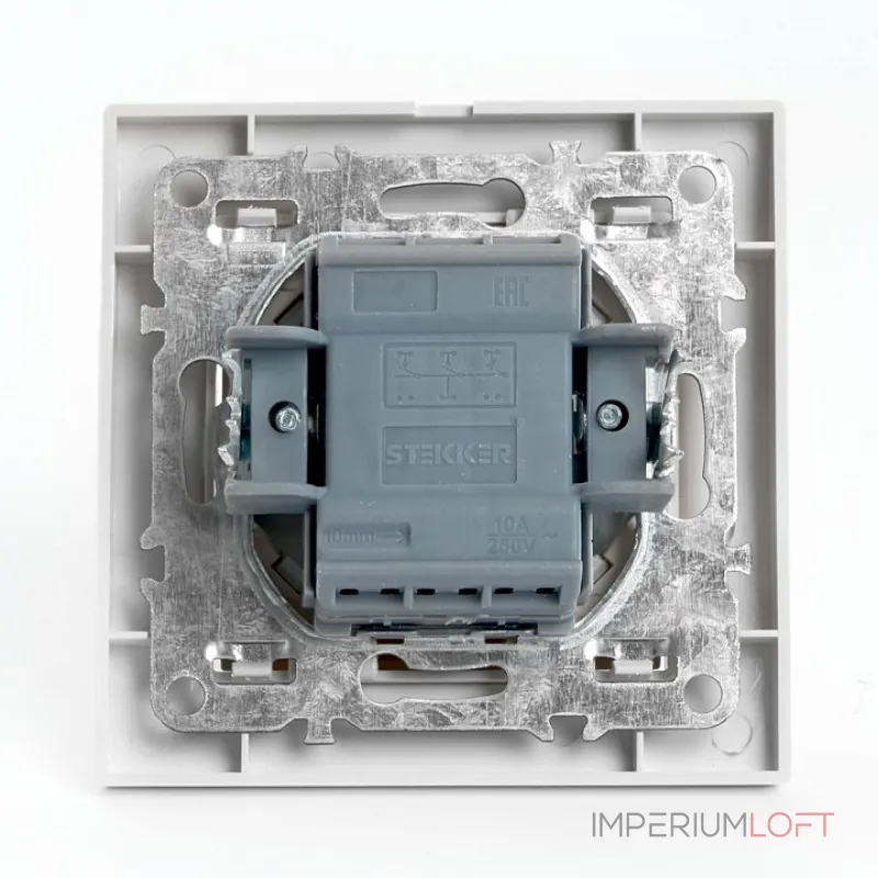 Выключатель трехклавишный Stekker Эрна 39922 от ImperiumLoft Выключатель трехклавишный Stekker Эрна 39922 от ImperiumLoft