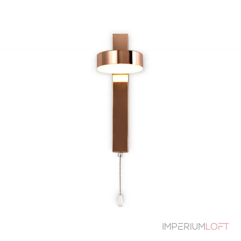 Настенный светодиодный светильник с выключателем FW161 GD золото LED 3000K 6W 265*95*135 от NovaLamp Настенный светодиодный светильник с выключателем FW161 GD золото LED 3000K 6W 265*95*135 от NovaLamp