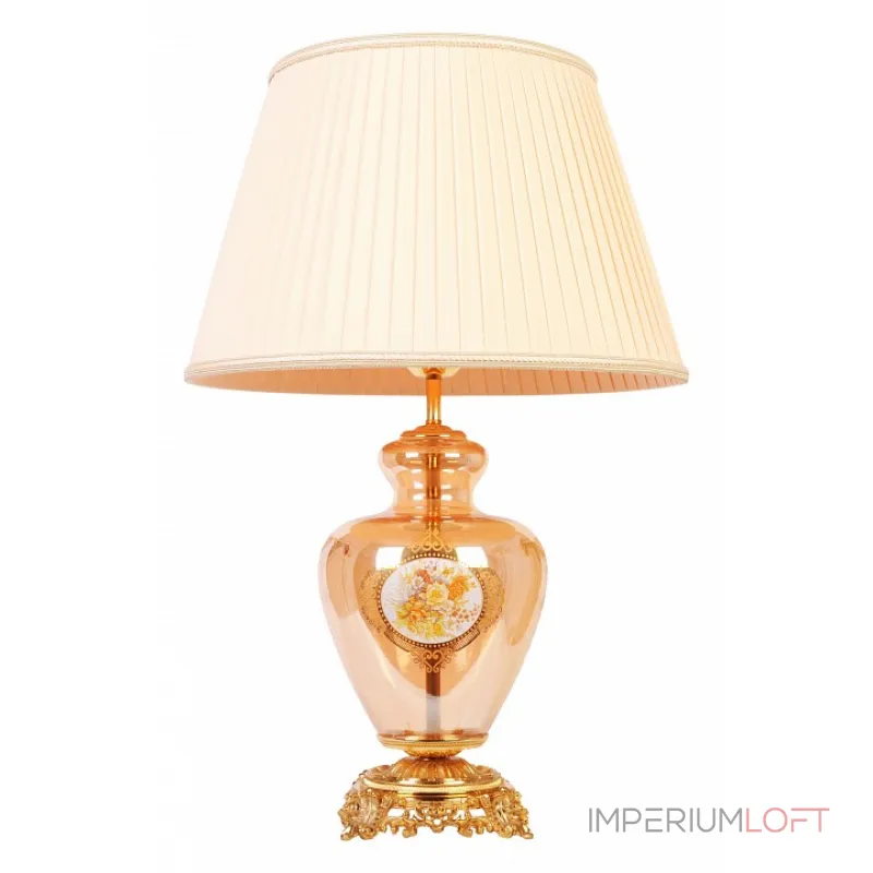 Настольная лампа декоративная Abrasax 8101 TL.8101-1GO от ImperiumLoft