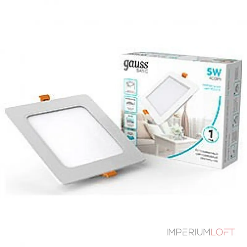 Встраиваемый светильник Gauss 9031420205 от ImperiumLoft