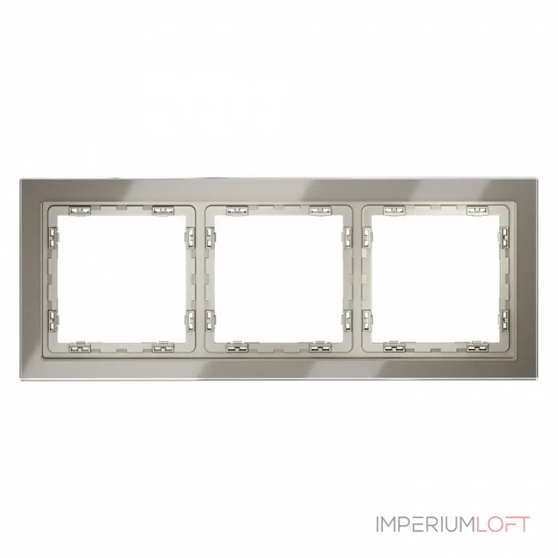 Рамка на 3 поста Voltum S70 VLS110304 от ImperiumLoft Рамка на 3 поста Voltum S70 VLS110304 от ImperiumLoft