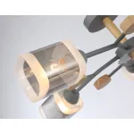 Светильник подвесной TR303323/5 WH/GD/CL/FR белый/золото/прозрачный/белый матовый E27*5 max 60W D620*200 от NovaLamp