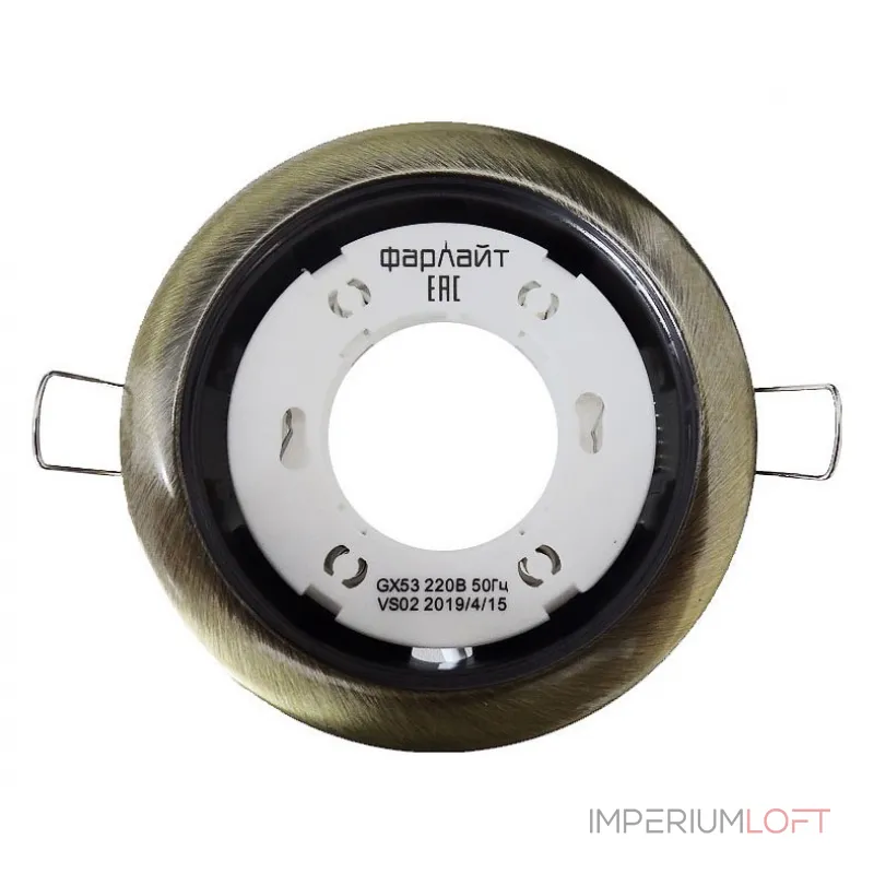 Встраиваемый светильник Farlight GX53 FAR002036 от ImperiumLoft