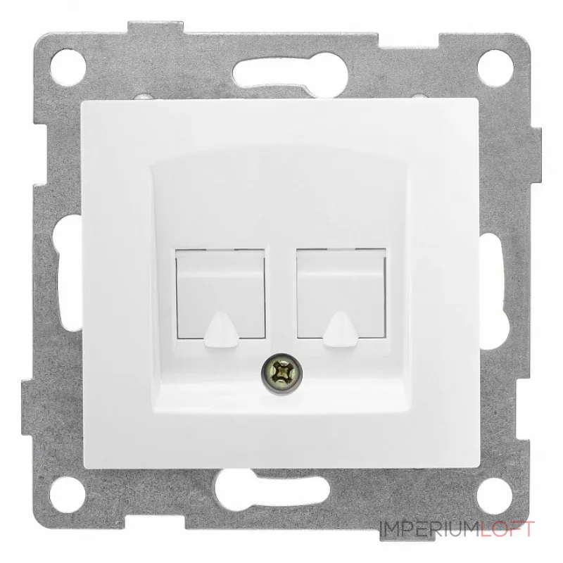 Розетка двойная телефонная RJ-12 Gusi Electric BRAVO С10Т2-001 от ImperiumLoft Розетка двойная телефонная RJ-12 Gusi Electric BRAVO С10Т2-001 от ImperiumLoft