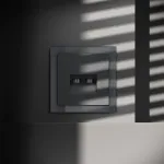 Розетка компьютерная встраиваемая S70 двойная RJ45+RJ45 кат.6 (графит) Voltum VLS060207