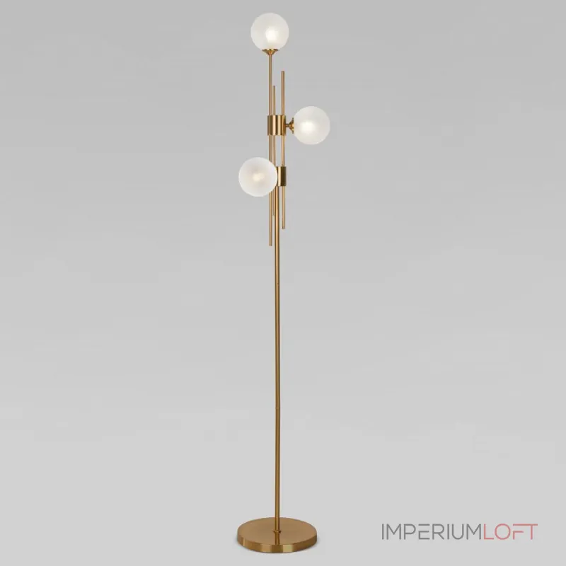 Торшер Eurosvet Volver 01383/3 латунь от ImperiumLoft