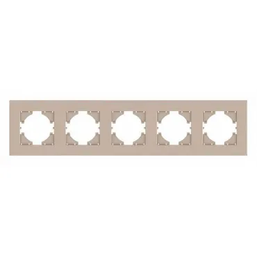 Рамка на 5 постов Gusi Electric CITY С1115-027