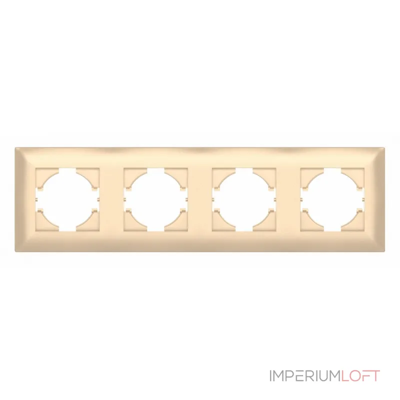 Рамка на 4 поста Gusi Electric BRAVO С1040-027 от ImperiumLoft