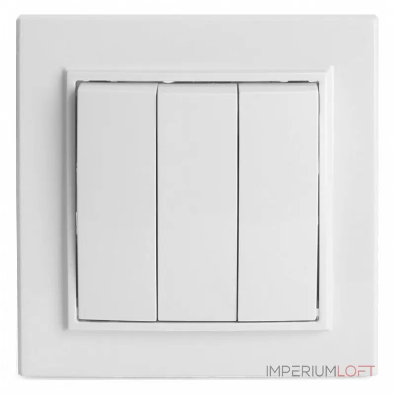 Выключатель трехклавишный Stekker Эрна 39922 от ImperiumLoft Выключатель трехклавишный Stekker Эрна 39922 от ImperiumLoft