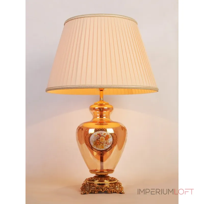 Настольная лампа декоративная Abrasax 8101 TL.8101-1GO от ImperiumLoft