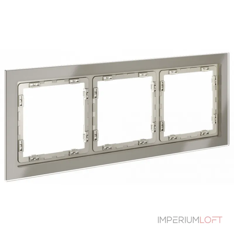 Рамка на 3 поста Voltum S70 VLS110304 от ImperiumLoft Рамка на 3 поста Voltum S70 VLS110304 от ImperiumLoft