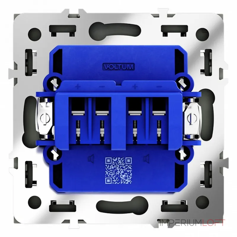 Розетка акустическая без рамки Voltum S70 VLS060307 от ImperiumLoft Розетка акустическая без рамки Voltum S70 VLS060307 от ImperiumLoft