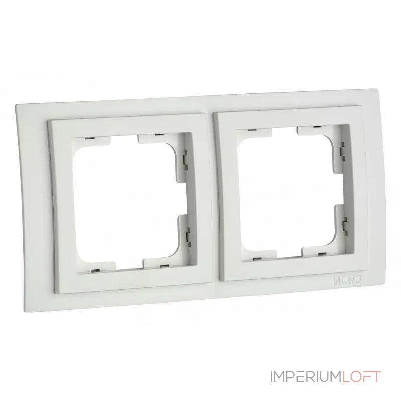 Рамка на 2 поста Mono Electric Larissa 103-191900-161 от ImperiumLoft