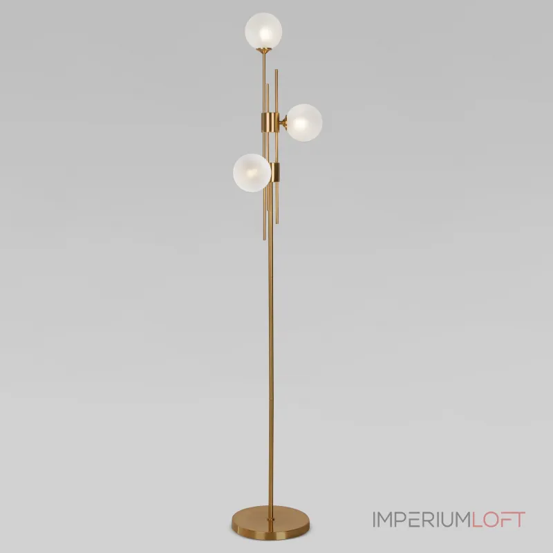 Торшер Eurosvet Volver 01383/3 латунь от ImperiumLoft