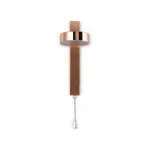 Настенный светодиодный светильник с выключателем FW161 GD золото LED 3000K 6W 265*95*135 от NovaLamp