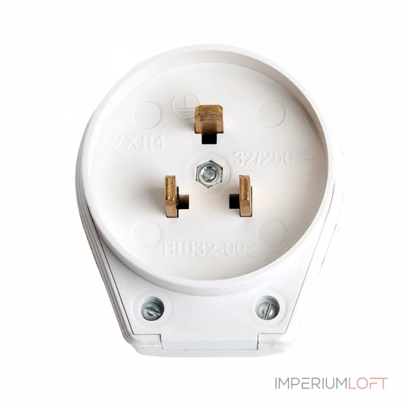 Вилка угловая с заземлением Stekker PPG32-53-20 39827 от ImperiumLoft