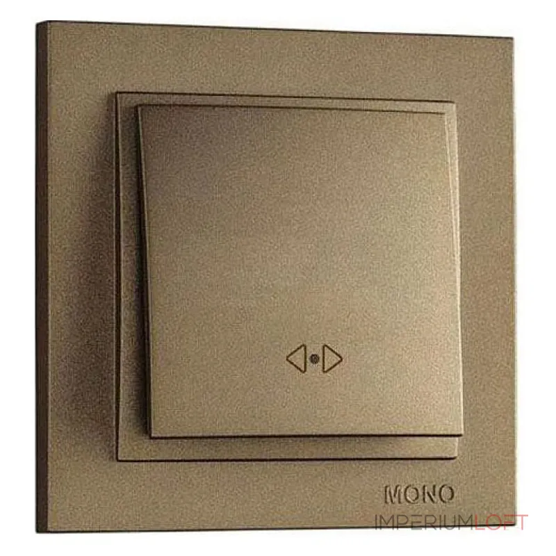 Выключатель перекрестный одноклавишный Mono Electric Despina 102-232325-112 от ImperiumLoft
