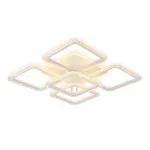 Потолочный светодиодный светильник с пультом FA5301 WH белый 140W 770*770*130 (ПДУ РАДИО 2.4) от NovaLamp