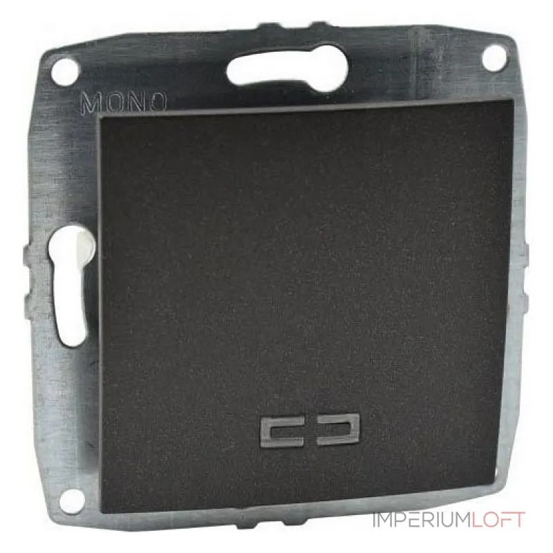 Выключатель одноклавишный с подсветкой без рамки Mono Electric Despina / Larissa 500-002025-101 от ImperiumLoft Выключатель одноклавишный с подсветкой без рамки Mono Electric Despina / Larissa 500-002025-101 от ImperiumLoft