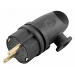 Вилка угловая с заземлением Stekker Одри 32749 от ImperiumLoft