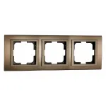 Рамка на 3 поста Mono Electric Style Aluminium 107-810000-162 от ImperiumLoft