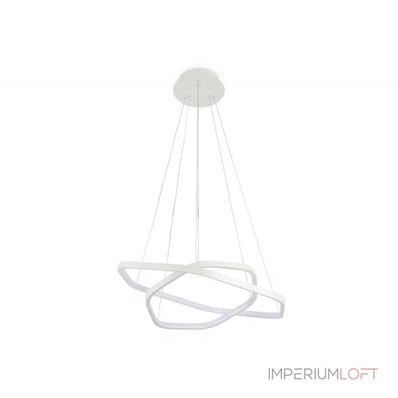 Подвесной светодиодный светильник FL360/2 WH белый 4200K 48W D400/600*1200 (без ПДУ) от NovaLamp