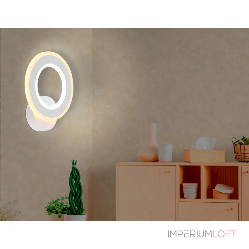 Настенный светодиодный светильник FA8812 WH белый 11W 190*220*50 от ImperiumLoft Настенный светодиодный светильник FA8812 WH белый 11W 190*220*50 от ImperiumLoft