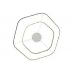 Подвесной светодиодный светильник FL360/2 WH белый 4200K 48W D400/600*1200 (без ПДУ) от NovaLamp