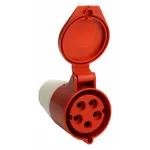 Розетка переносная разборная 3P+P с крышкой Stekker ST 49443 от ImperiumLoft