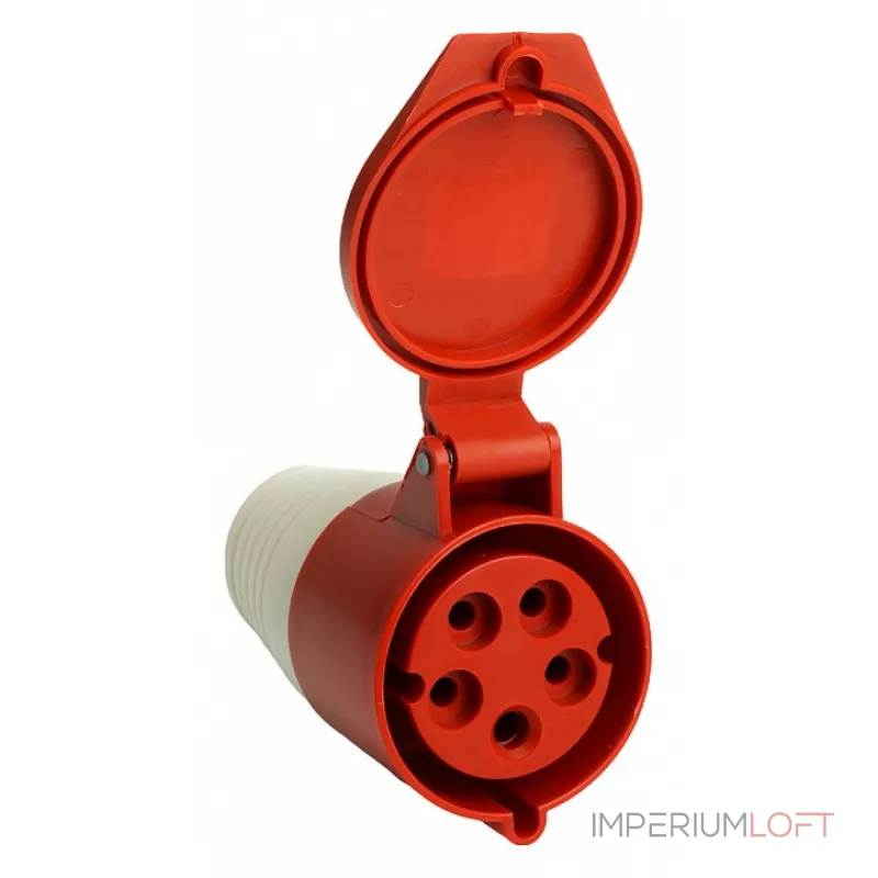 Розетка переносная разборная 3P+P с крышкой Stekker ST 49443 от ImperiumLoft Розетка переносная разборная 3P+P с крышкой Stekker ST 49443 от ImperiumLoft