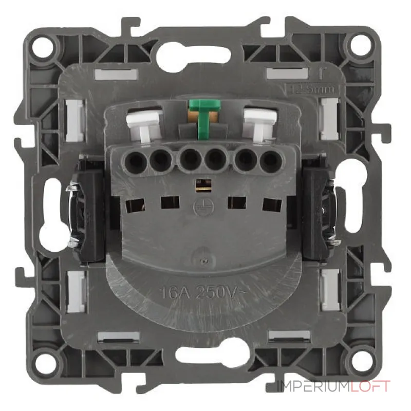 Розетка с заземлением без рамки Эра 12-2101 Б0014679 от ImperiumLoft Розетка с заземлением без рамки Эра 12-2101 Б0014679 от ImperiumLoft