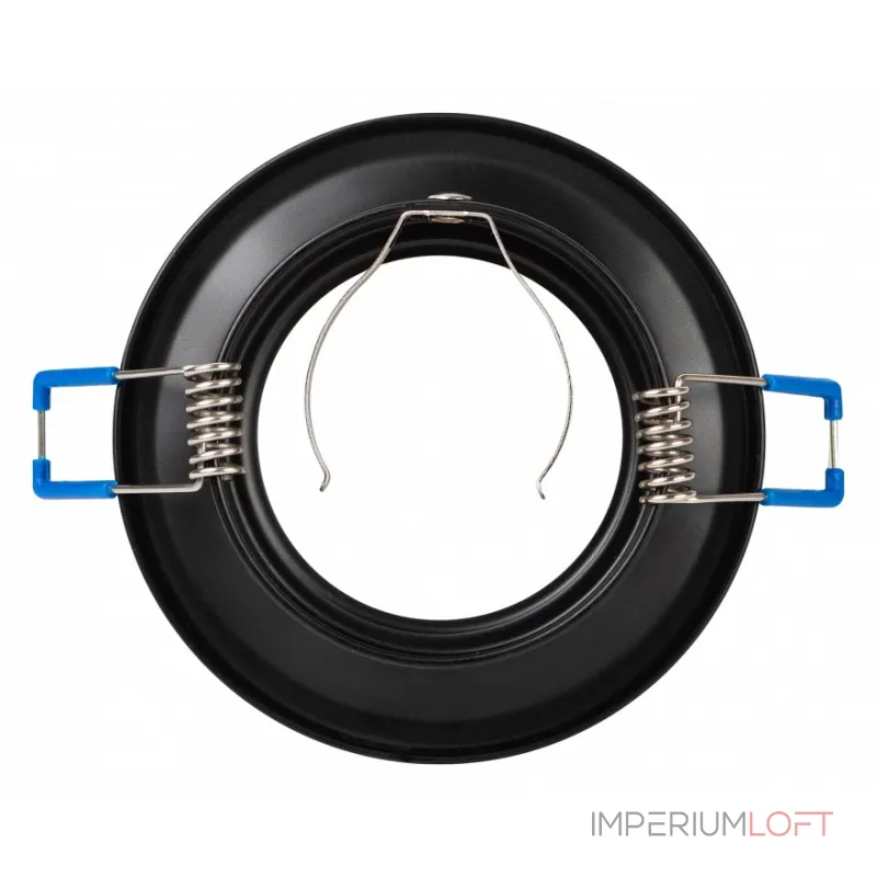 Встраиваемый светильник Эра KL107 BK/SL Б0061098 от ImperiumLoft